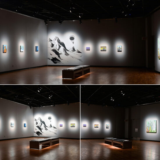 La Grande Traversée (vues de l’exposition/exhibition views), Maison de la culture Frontenac (Montréal, Qc), 2014.