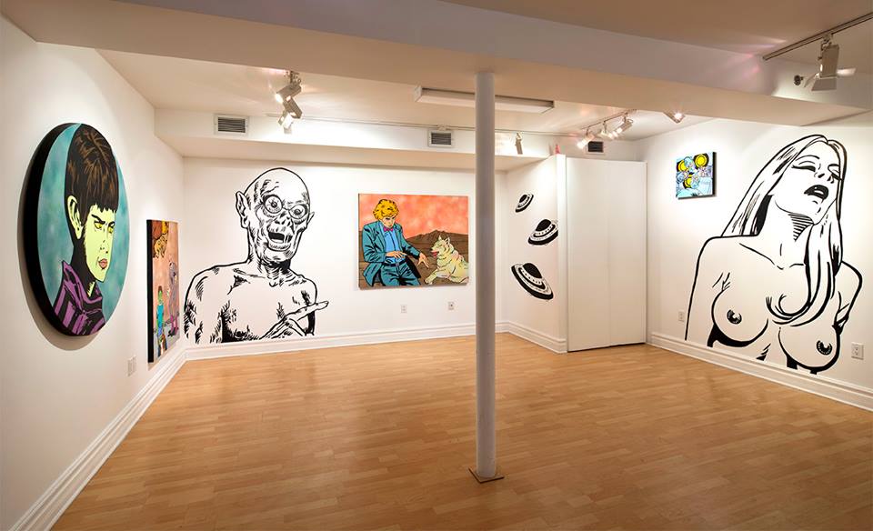 Excelsior (vue de l’exposition/exhibition view), Action Art Actuel (Saint-Jean-Sur-Richelieu, Qc), 2013.